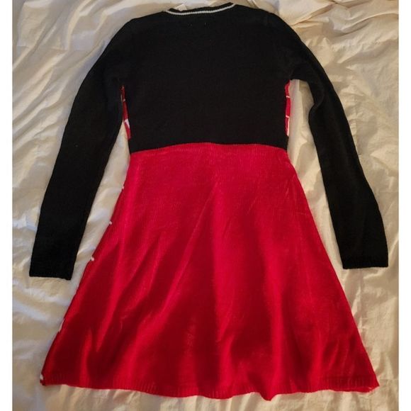 Born Famously Ugly Christmas LightUp Sweater Dress XS - Picture 2 of 9
